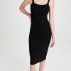 Casual Dresses * | Best Pirce Wsly Rivington Ribbed Dress Black