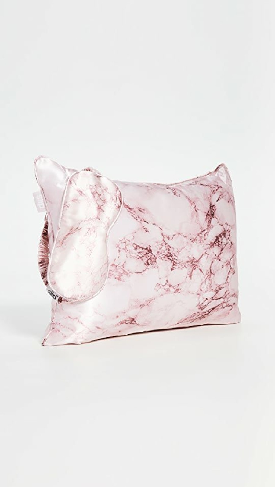 Sleep Masks * | Wholesale Slip Pink Marble Travel Set