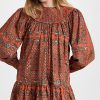 Casual Dresses * | Best Pirce Ulla Johnson Ria Dress Clementine