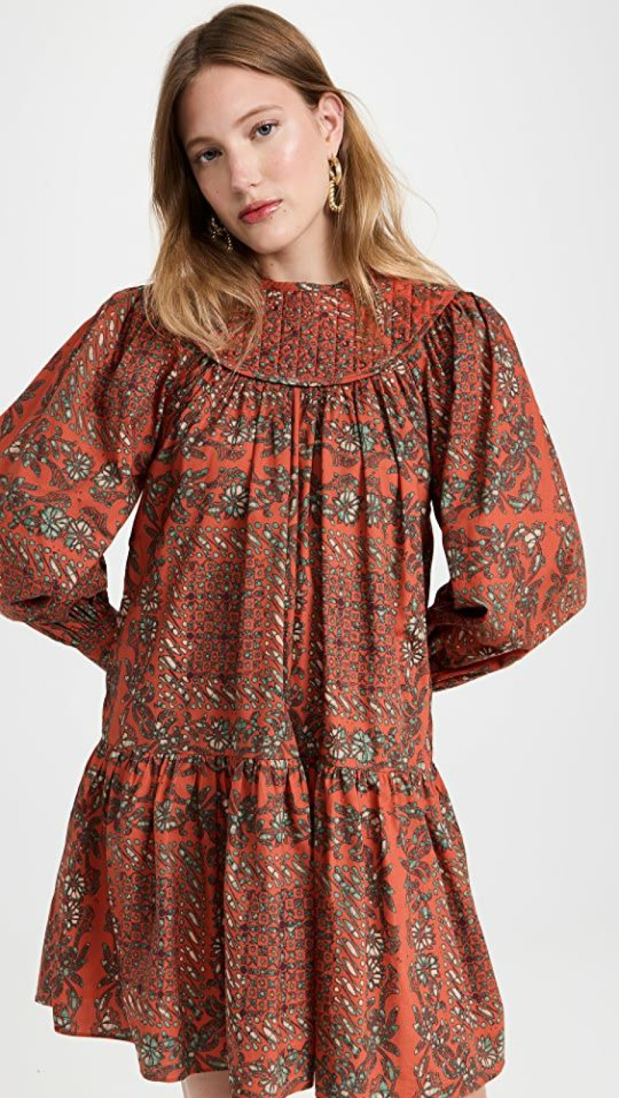 Casual Dresses * | Best Pirce Ulla Johnson Ria Dress Clementine