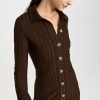 Casual Dresses * | Best Sale Reformation Benton Knit Dress Cafe