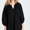 Casual Dresses * | Flash Sale Apiece Apart Mini Mitte Dress Black