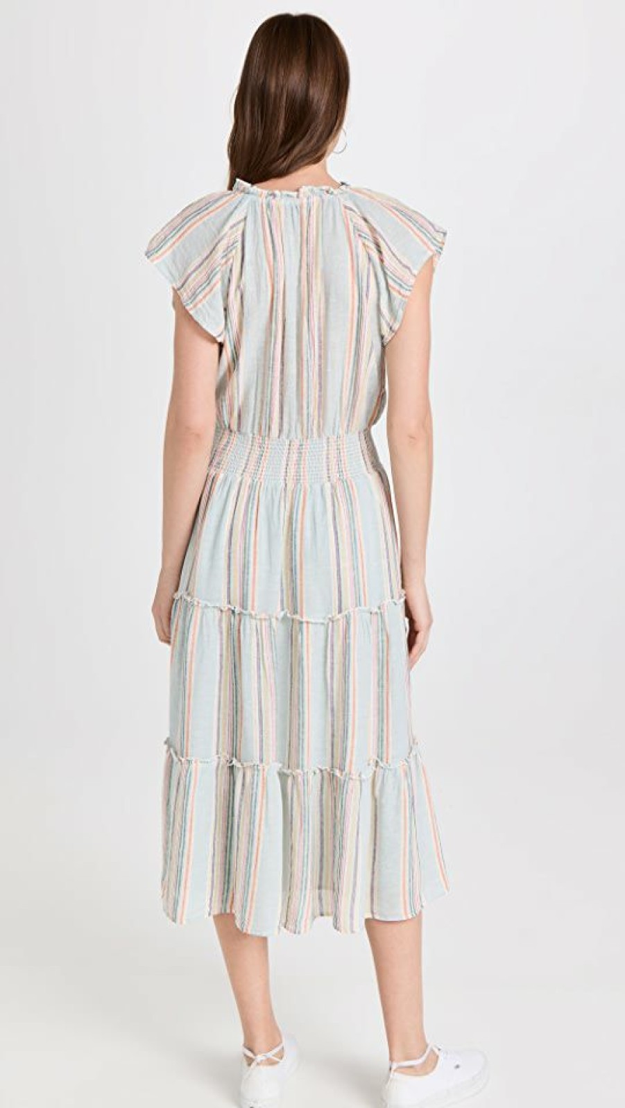 Casual Dresses * | Wholesale Rails Amellia Dress Sag Harbour Stripe