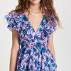 Casual Dresses * | Deals Playa Lucila Ruffle Dress Lilac Print