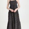 Casual Dresses * | Best Deal Moon River Maxi Dress Navy Multi