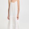 Casual Dresses * | Best Reviews Of Madewell Swiss Dot Cover-Up Tiered Maxi Dress Lighthouse