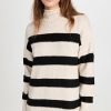 Casual Dresses * | Best Reviews Of Line & Dot Rosie Sweater Dress Oatmeal/Black