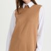 Casual Dresses * | Coupon Staud Fern Dress Tan/White