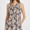 Casual Dresses * | Best Deal Faherty Isha Dress Tropical Palm