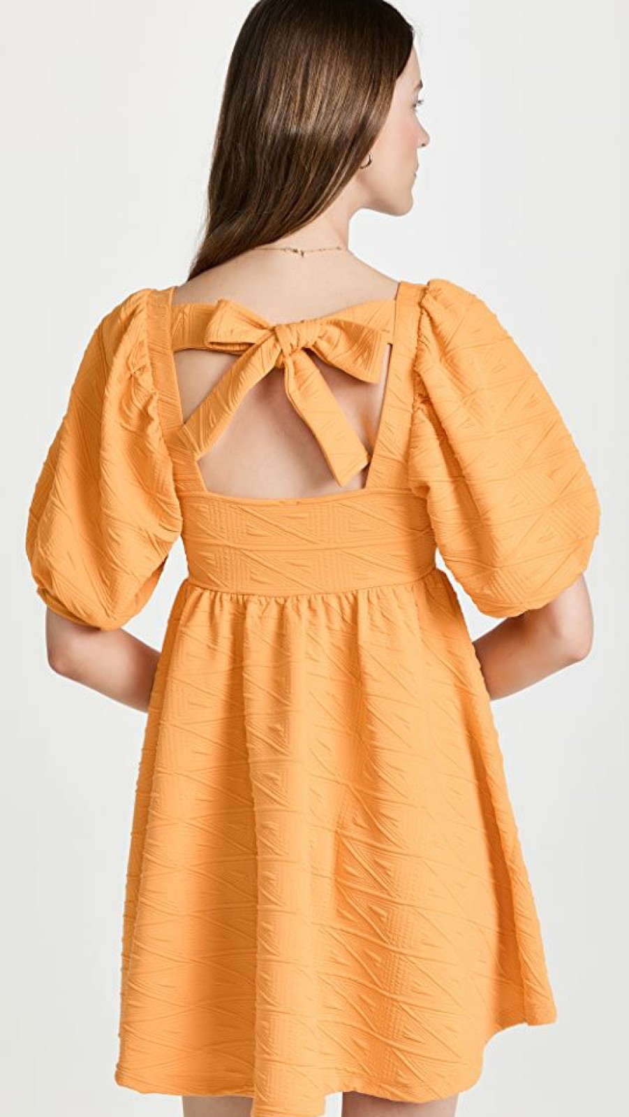 Casual Dresses * | Best Deal Free People Violet Mini Dress Carrot Ginger