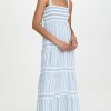 Casual Dresses * | Best Reviews Of O.P.T Elara Dress Blue Stripe