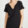 Casual Dresses * | Wholesale Z Supply Paige T-Shirt Dress Black