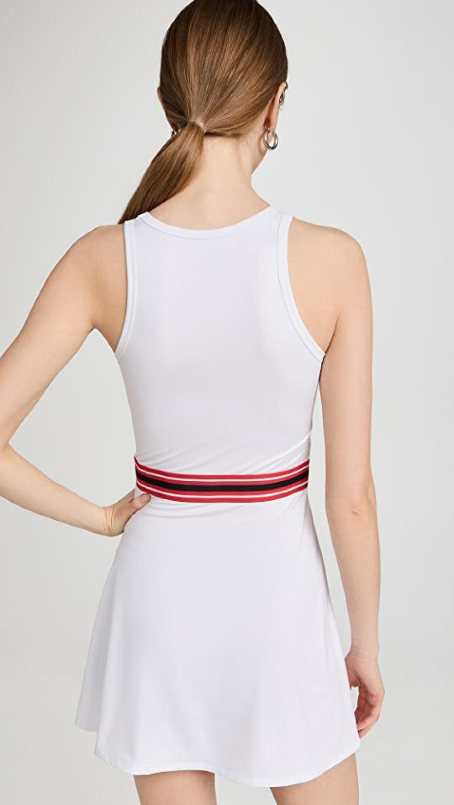 Casual Dresses * | Coupon Eleven By Venus Williams Collegiate Tennis Dress White