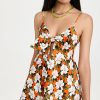 Casual Dresses * | Best Sale Alice + Olivia Melvina Babydoll Dress Blossom