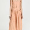 Casual Dresses * | Discount Ulla Johnson Cosette Dress Pale Coral