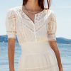 Casual Dresses * | Best Pirce Loveshackfancy Jaislyn Dress True White