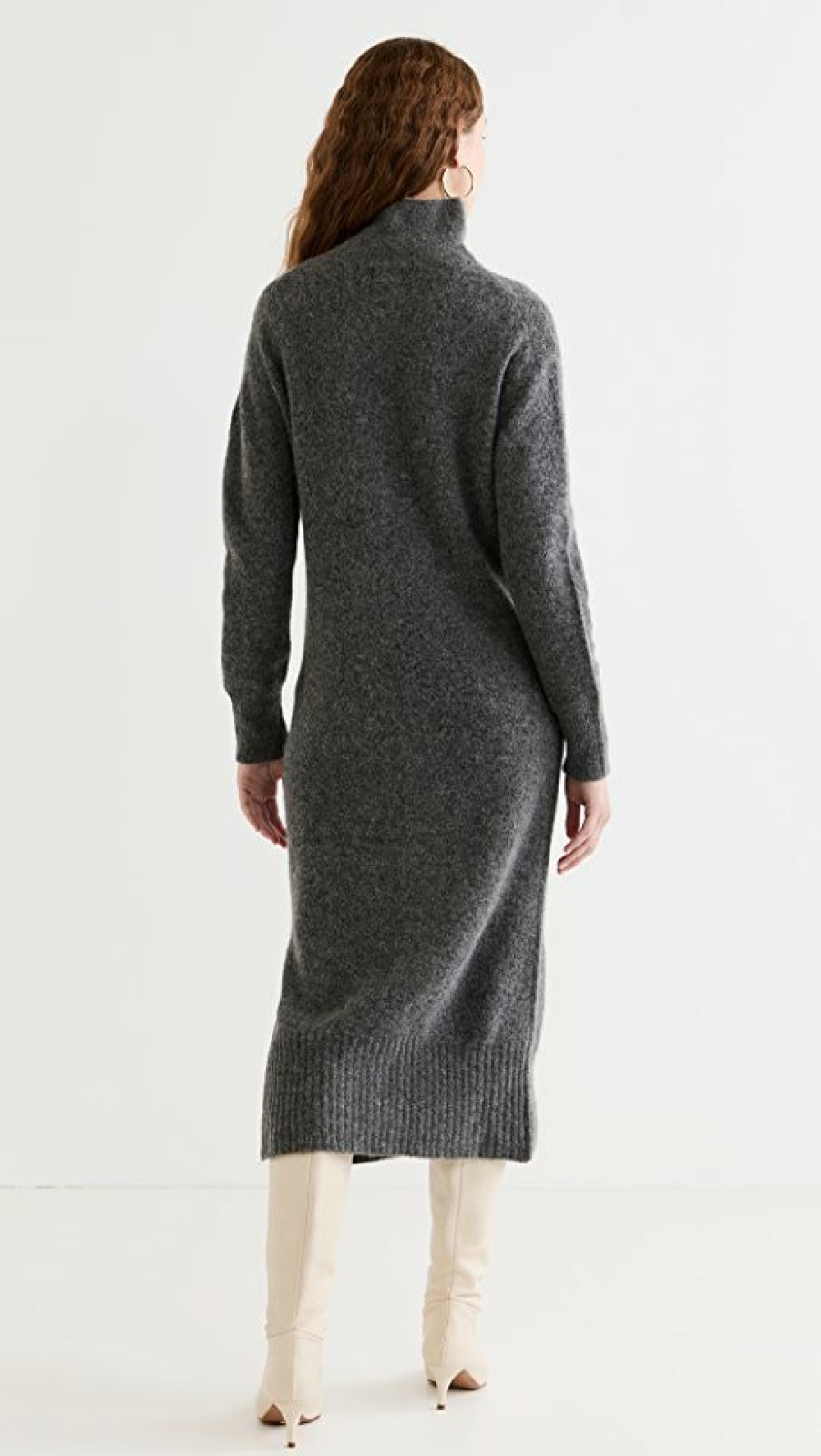 Casual Dresses * | Best Pirce Line Finley Sweater Dress Charcoal