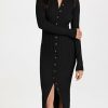 Casual Dresses * | Best Deal Anine Bing Joslyn Dress Black