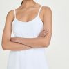 Casual Dresses * | Best Sale Beyond Yoga Spacedye Essentials Dress Cloud White