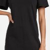 Casual Dresses * | Best Reviews Of Nation Ltd Mallory Flutter Sleeve Dress Jet Black