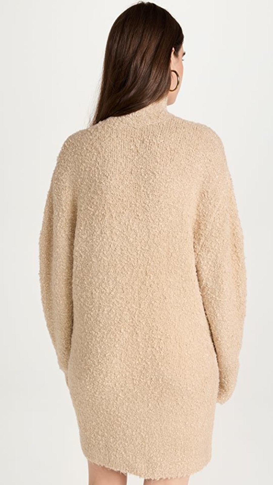 Casual Dresses * | Best Deal Ser.O.Ya Charlie Sweater Dress Beige