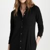 Casual Dresses * | Best Sale Faherty Legend Sweater Dress Heathered Black Twill