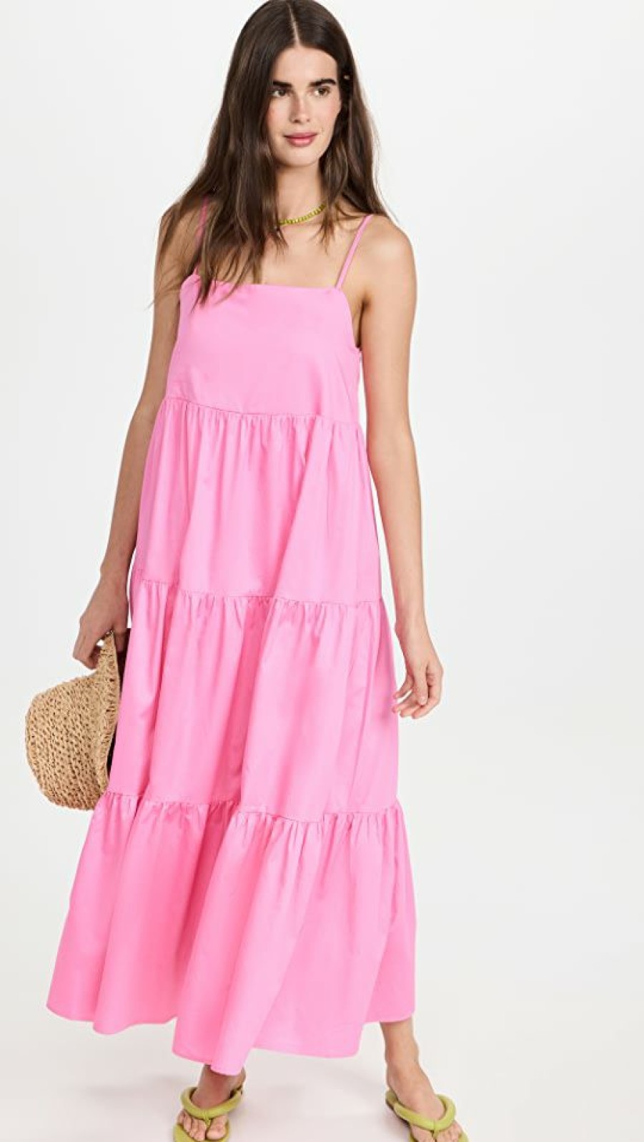 Casual Dresses * | Best Pirce Charlie Holiday Isabella Maxi Dress Pink