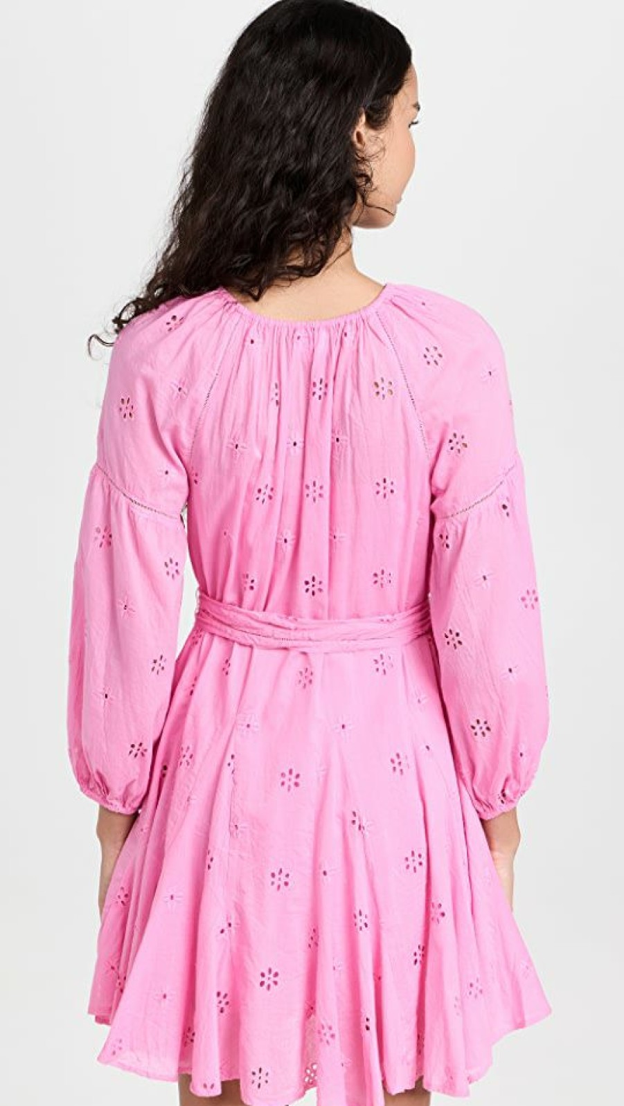 Casual Dresses * | Best Deal Velvet Gracie Dress Pink