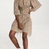 Casual Dresses * | Best Sale Isabel Marant Etoile Larili Dress Khaki