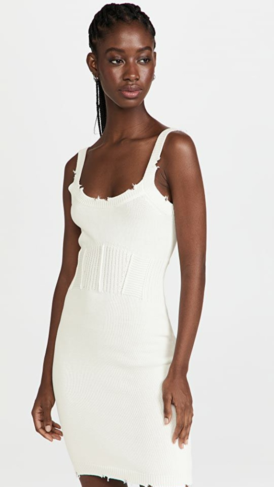 Casual Dresses * | Best Deal Ser.O.Ya Isla Dress White