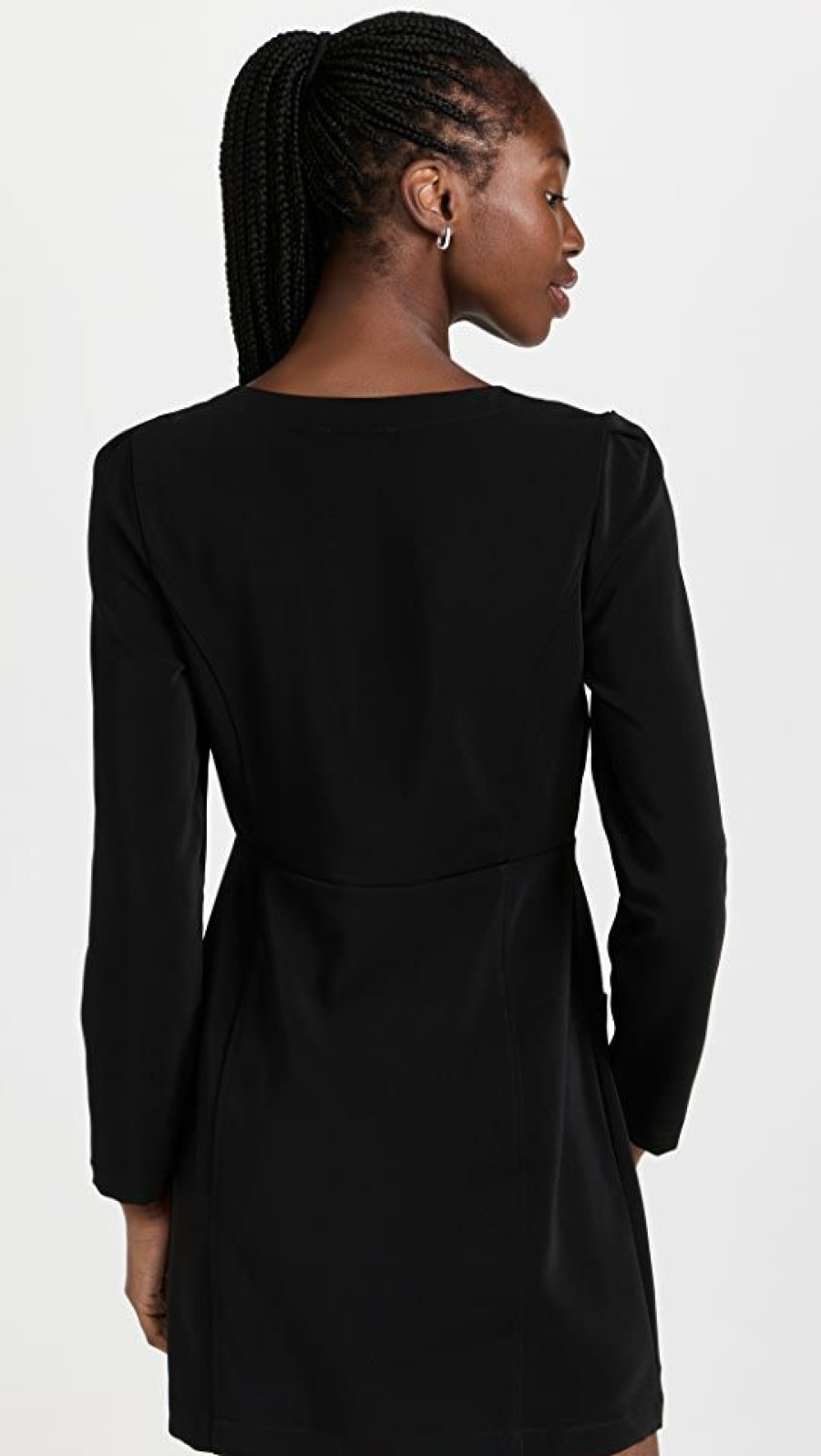 Casual Dresses * | Best Deal Line & Dot Alexis Dress Black