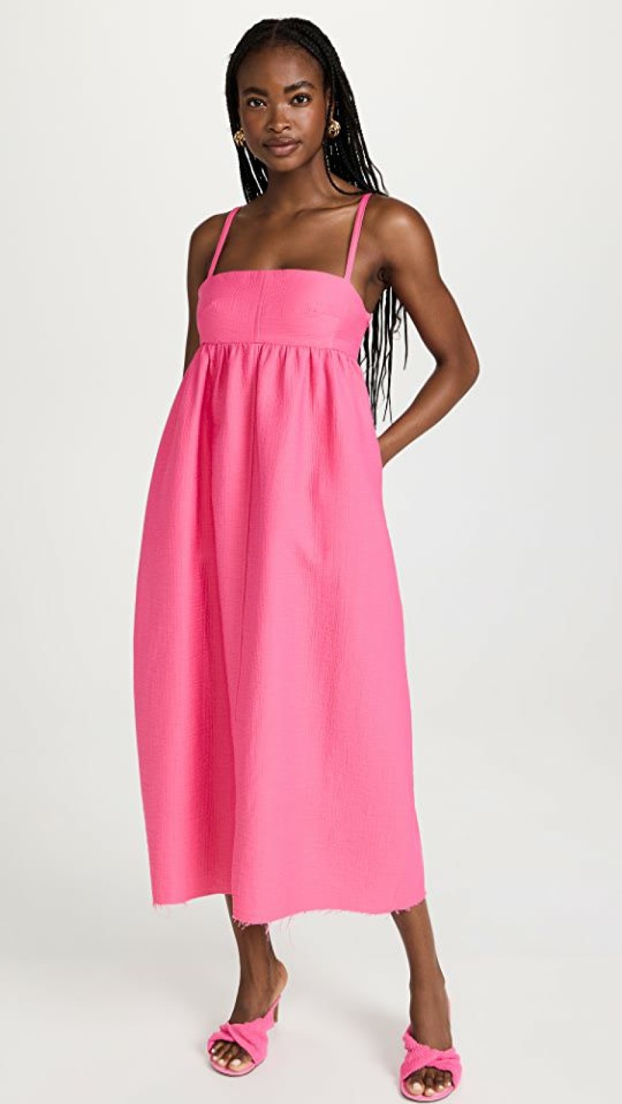 Casual Dresses * | Best Sale Rachel Comey Manina Dress Pink