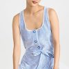 Rompers * | Buy Solid & Striped The Poppy Romper Lapis Blue