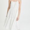 Casual Dresses * | Best Pirce Birds Of Paradis Julien Strappy Dress White Eyelet