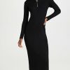 Casual Dresses * | Deals Z Supply Runaway Dress Black