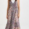 Casual Dresses * | Best Pirce R13 Bleached Grunge Slip Dress Bleached Floral