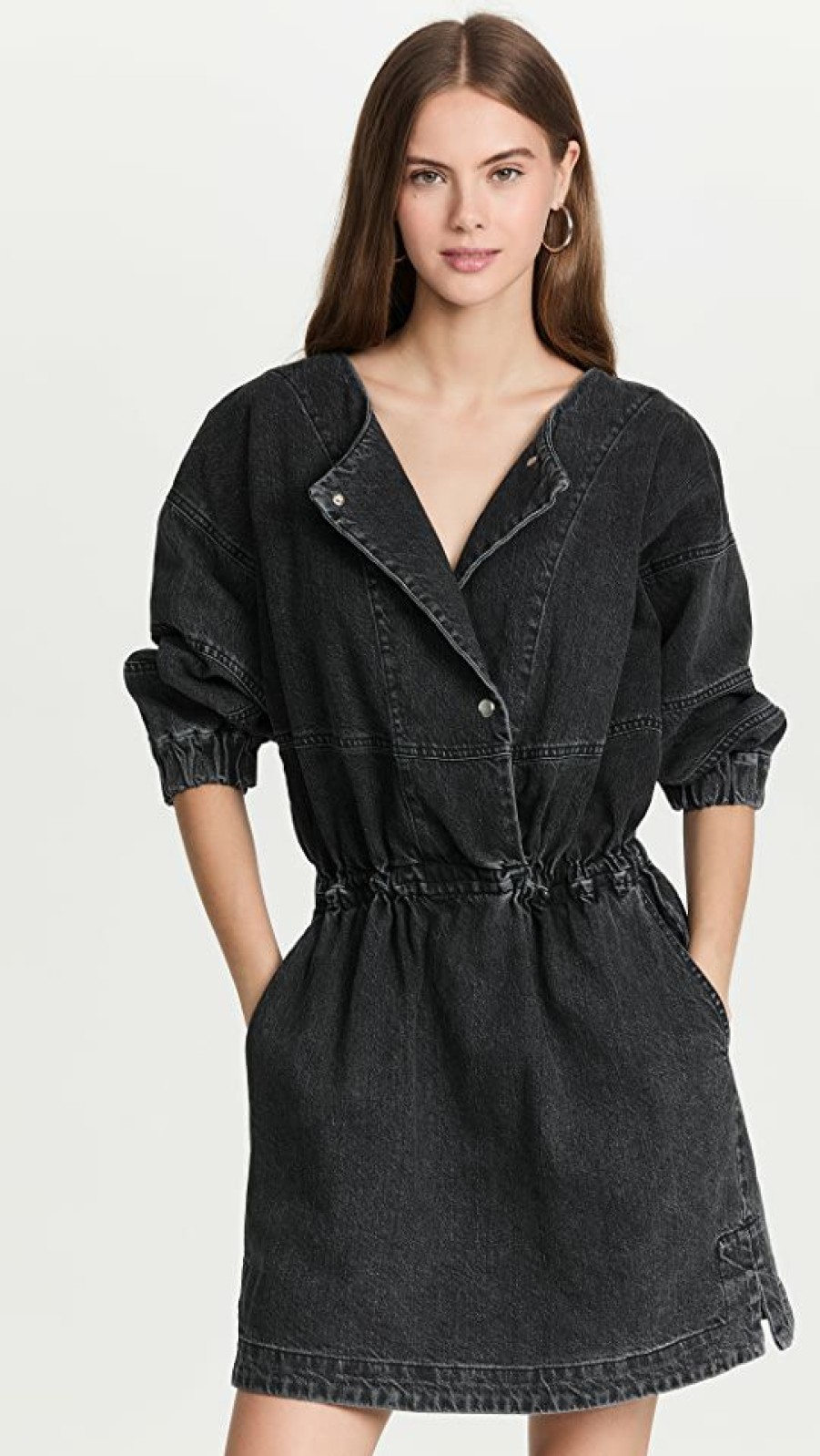 Casual Dresses * | Best Reviews Of Rachel Comey Holt Dress Washed Black