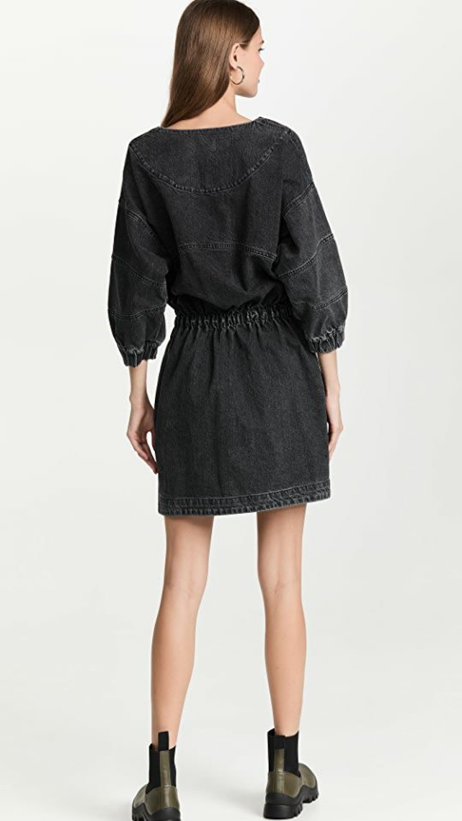 Casual Dresses * | Best Reviews Of Rachel Comey Holt Dress Washed Black