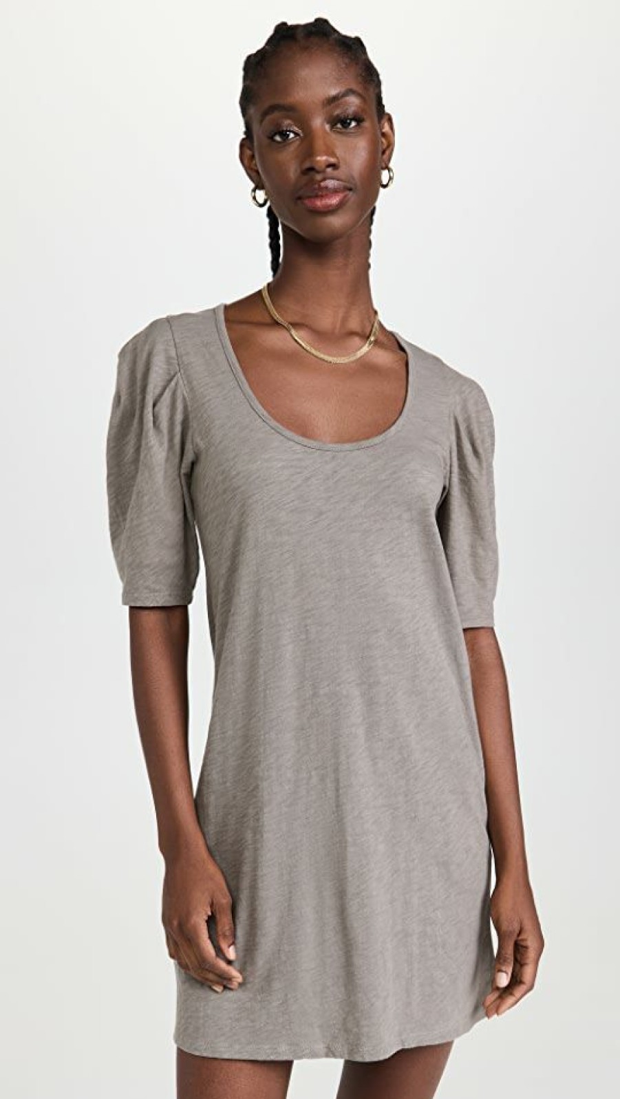 Casual Dresses * | Best Reviews Of Z Supply Serenity Dress Moss Grey