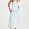 Casual Dresses * | Best Deal Ulla Johnson Laurelin Dress Sea Glass