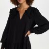 Casual Dresses * | Best Sale Velvet Kathy Dress Black