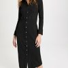 Casual Dresses * | Best Deal Faherty Legend Sweater Long Dress Heathered Black Twill