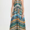 Casual Dresses * | Best Pirce Staud Lisette Dress Ibiza Paisley