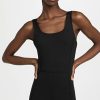 Rompers * | Cheapest Mwl By Madewell Short Unitard 5 True Black