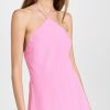 Rompers * | Discount Amanda Uprichard Laurena Romper Pompei Pink