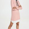 Casual Dresses * | Best Reviews Of English Factory Combo Shirtdress Dusty Pink