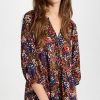 Casual Dresses * | Cheapest Apiece Apart Mini Mitte Dress Bold Blomster Red