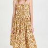 Casual Dresses * | Brand New Rhode Katrina Dress Garden Of Dream Golden Floral