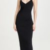 Casual Dresses * | Best Pirce Rag & Bone Asher Backless Rib Dress Black