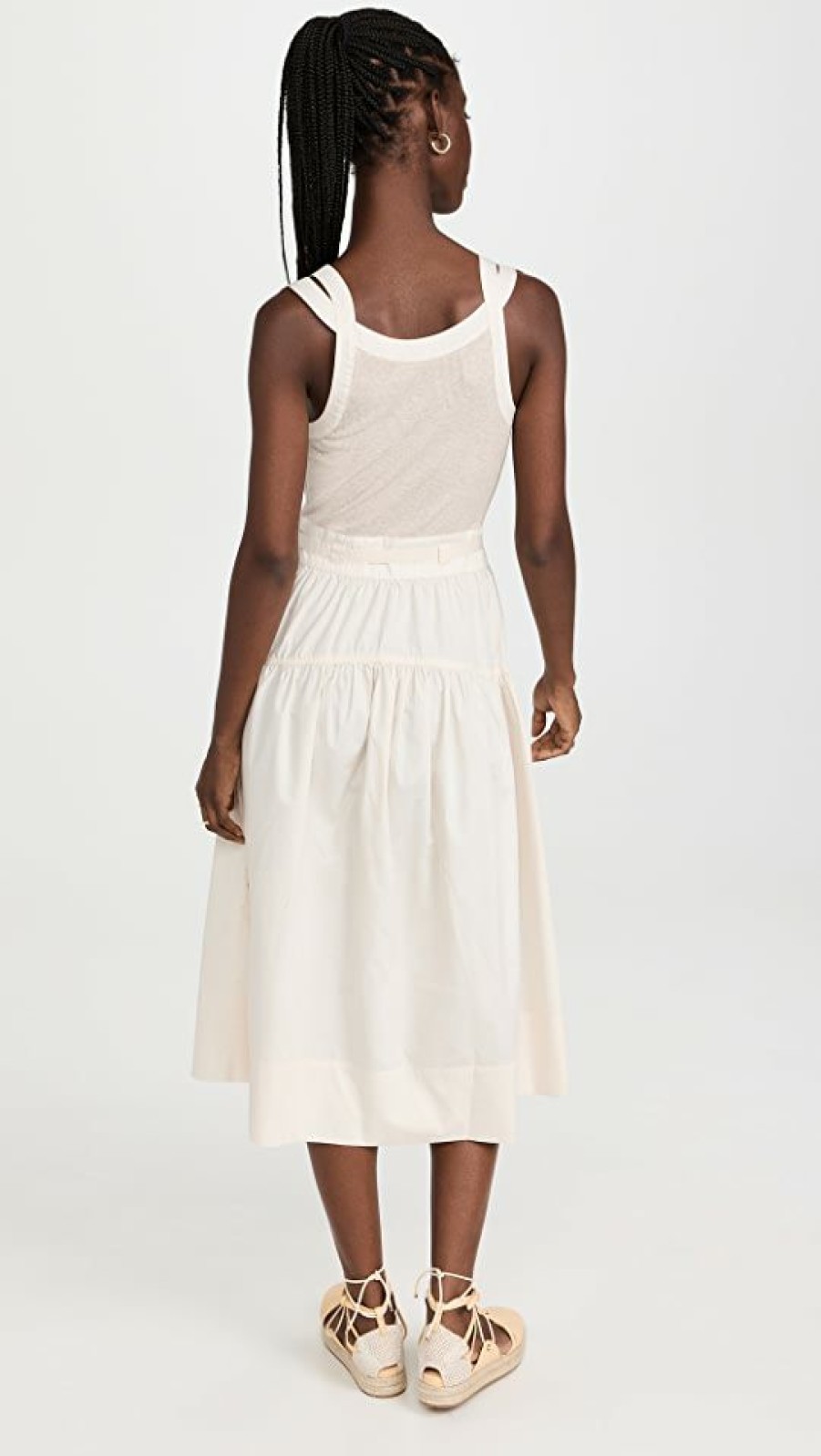 Casual Dresses * | Deals Ulla Johnson Lilith Dress Oatmeal